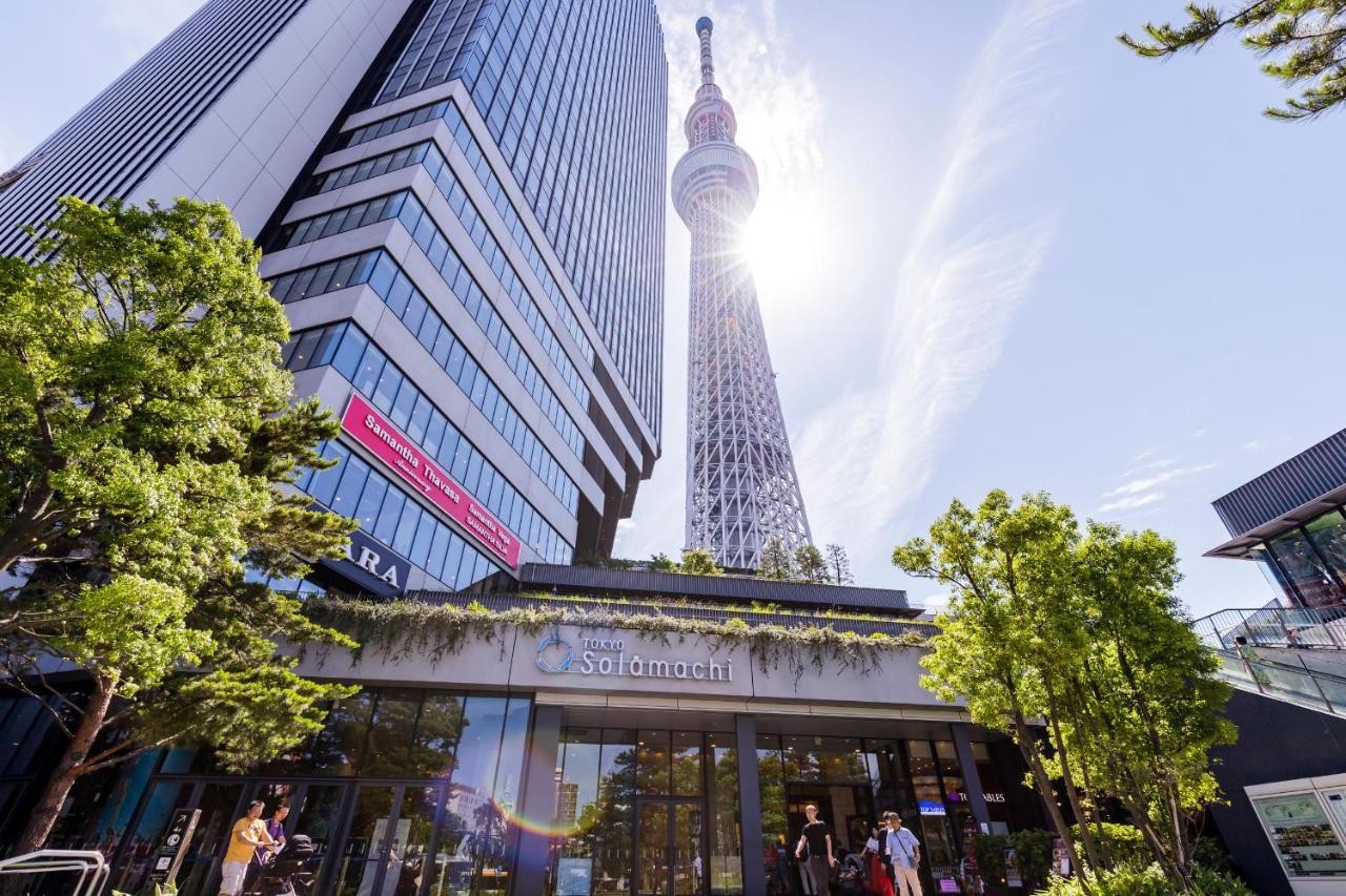 Zens Skytree Aparthotel Tokyo prefektur Exteriör bild