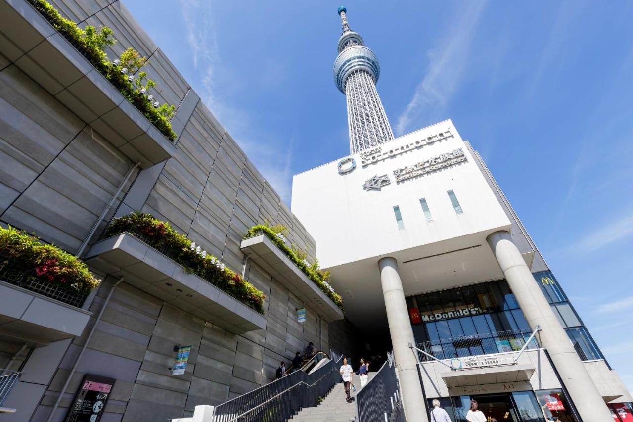 Zens Skytree Aparthotel Tokyo prefektur Exteriör bild